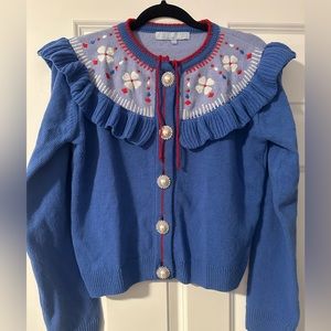 Hill House Home Desk Sweater Blue